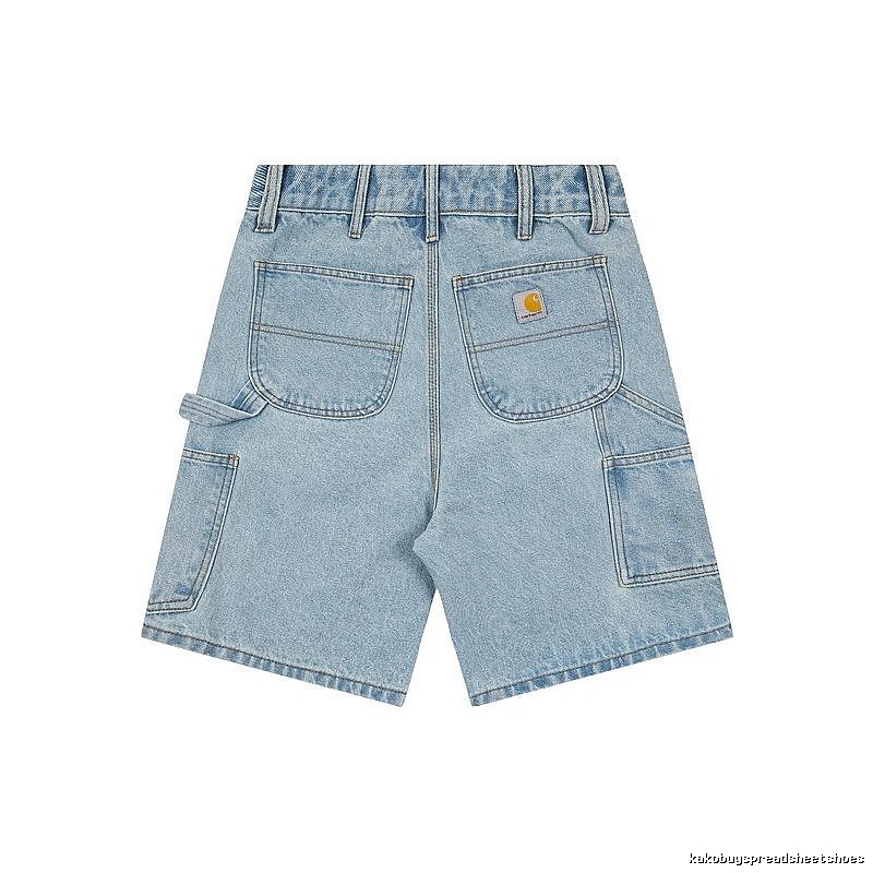 Carhartt workwear style denim shorts