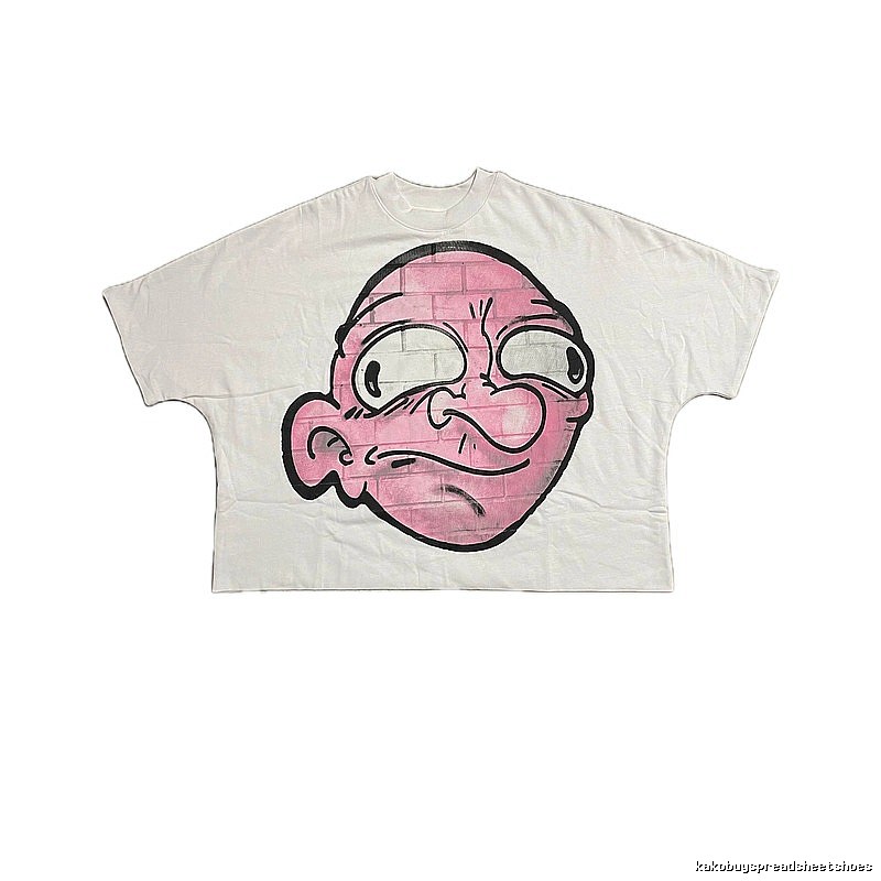 Cartoon-style white T-shirt for billionaires