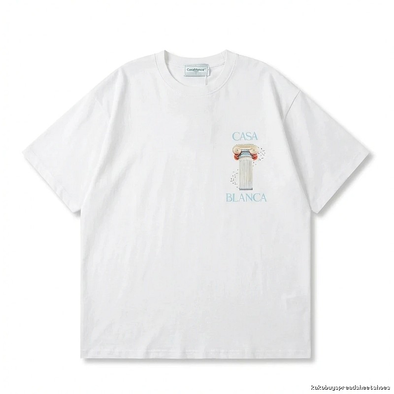Casablanca Greek column style white T-shirt
