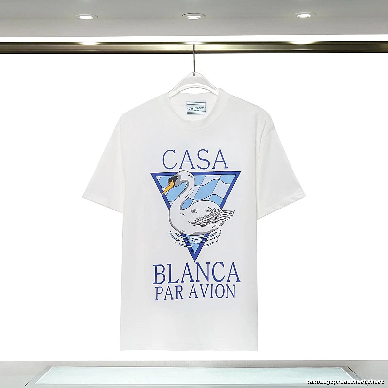 Casablanca Printed Fashionable White T-shirt