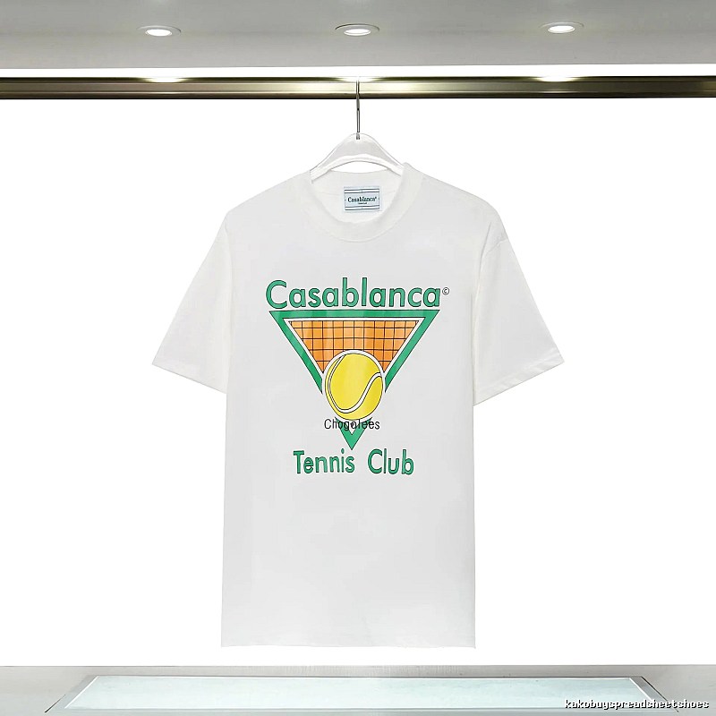 Casablanca Tennis Style White T-shirt