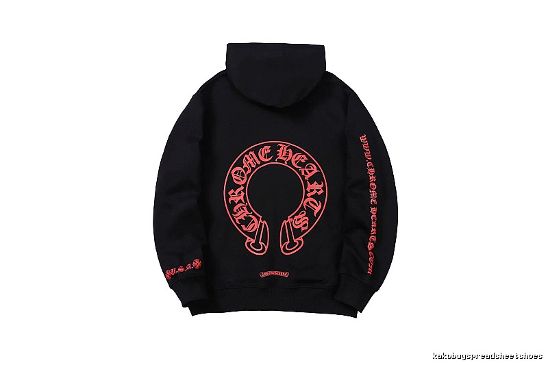 Chrome Hearts 2088-86 Black Cross Graphic Hoodie Everyday Rotation