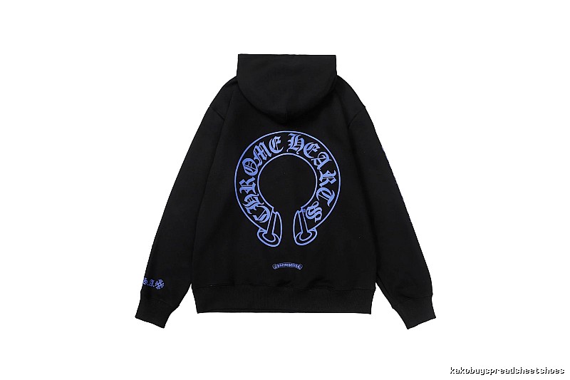 Chrome Hearts 2088-97 Black Cross Graphic Hoodie Downtown Style