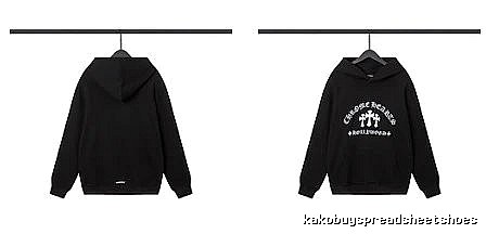 Chrome Hearts 2089-79 Black Cross Graphic Hoodie Clean Finish