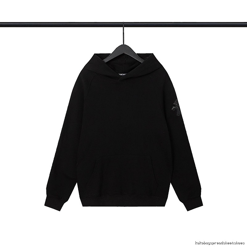 Chrome Hearts 2089-83 Black Cross Graphic Hoodie Active Casual