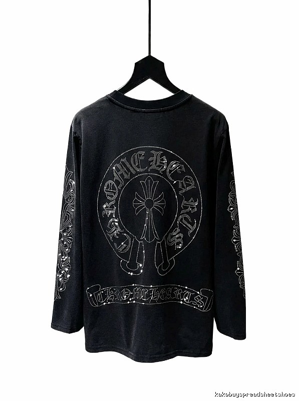 Chrome Hearts Cross Dark Style Black T-shirt