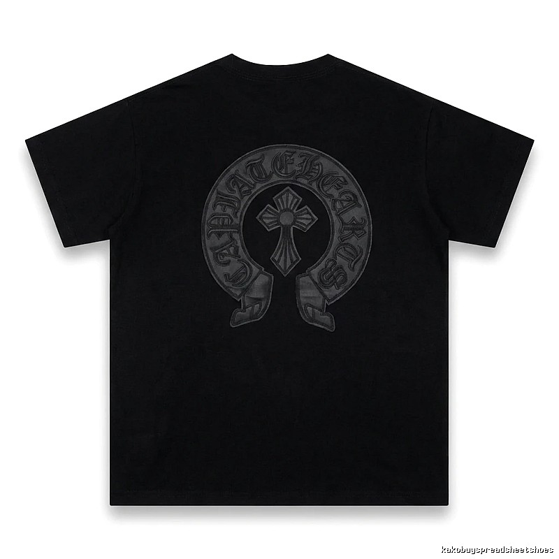 Chrome Hearts Cross Vintage Black Short-sleeve Shirt