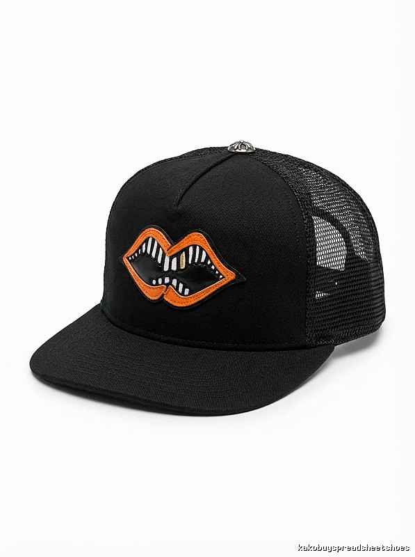 Chrome Hearts Lipstick Trendy and Cool Style Black Hat