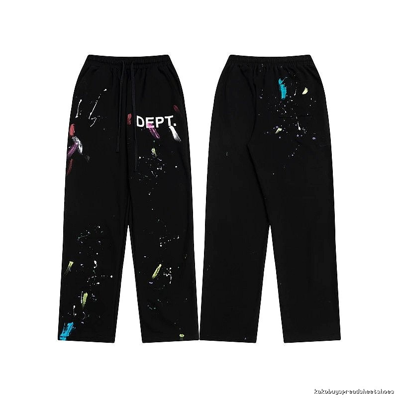 Chrome Hearts Premium Style Graphic sweatpants Black Printed Graphics for Resort Outfits