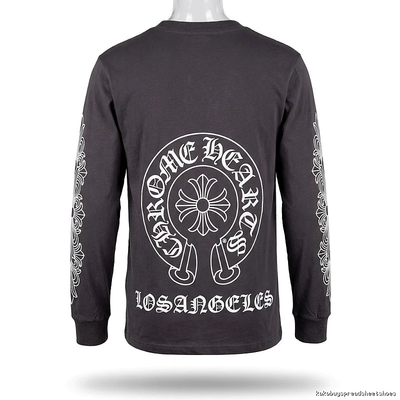 Chrome Hearts Print Dark Style Long-sleeve