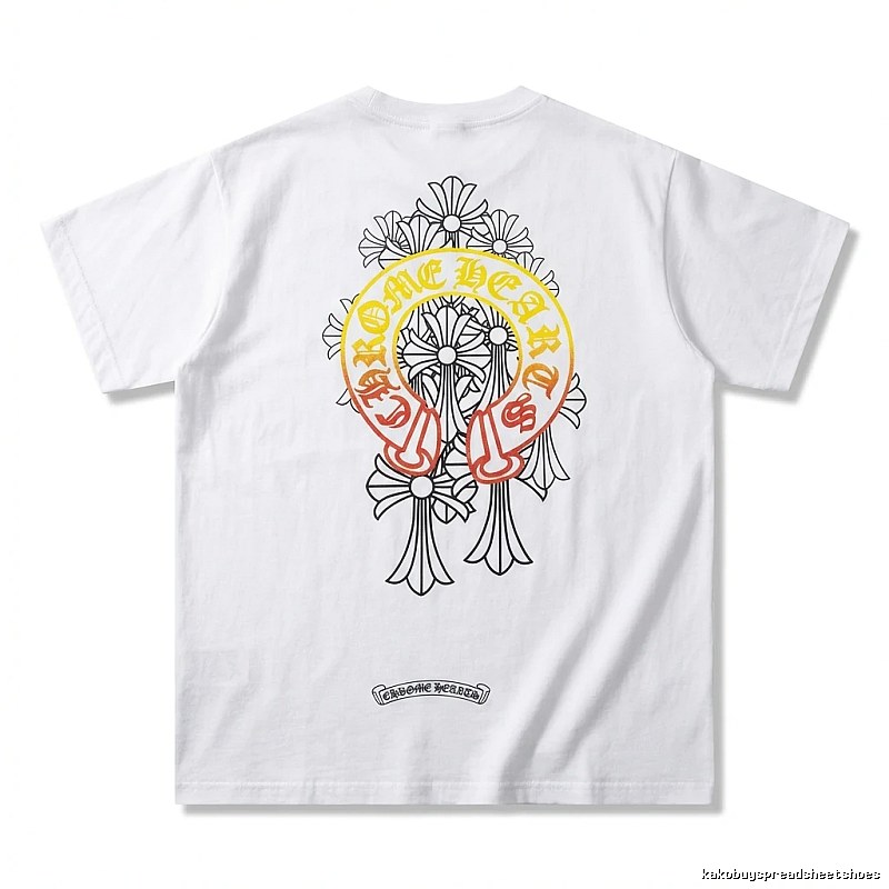 Chrome Hearts Retro Style White T-shirt