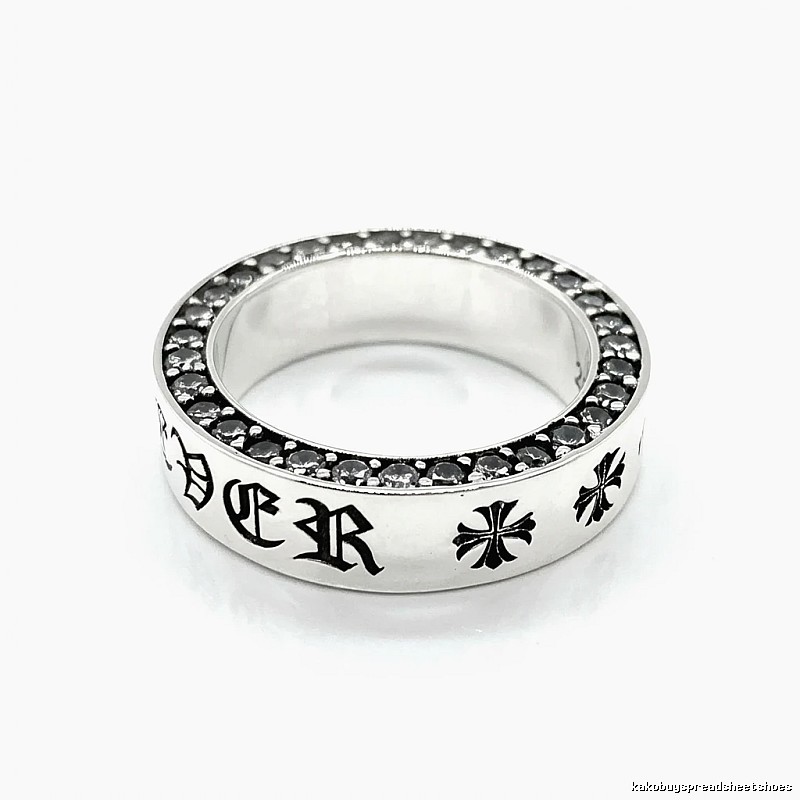 Chrome Hearts Silver Dark Style Ring