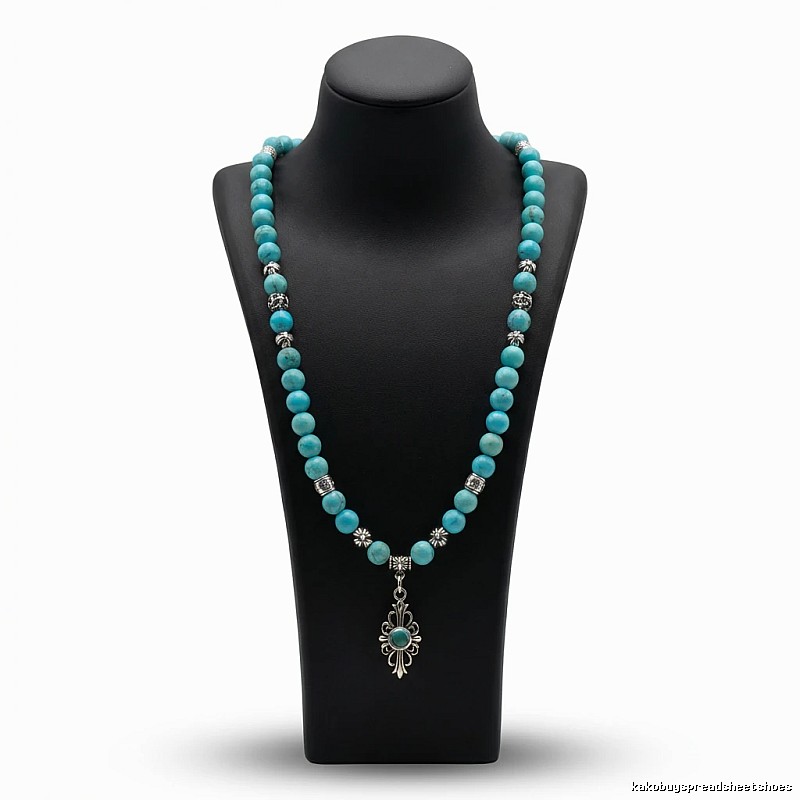 Chrome Hearts Turquoise Vintage Necklace