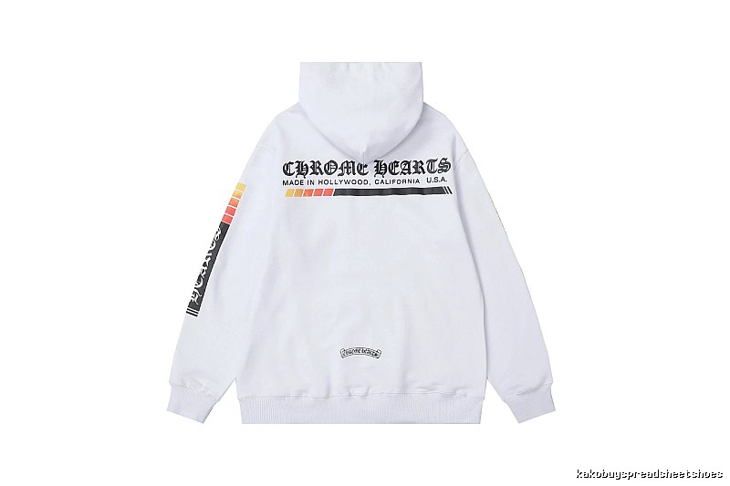 Chrome Hearts Weekend Cross graphic hoodie Black Blue Cross for Weekend Wear