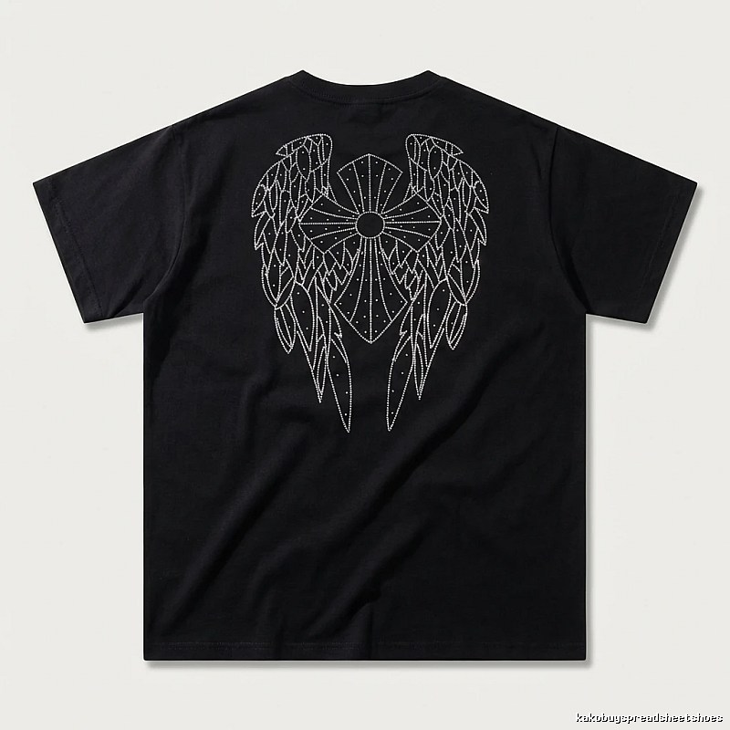 Chrome Hearts Wings Dark Style T-shirt
