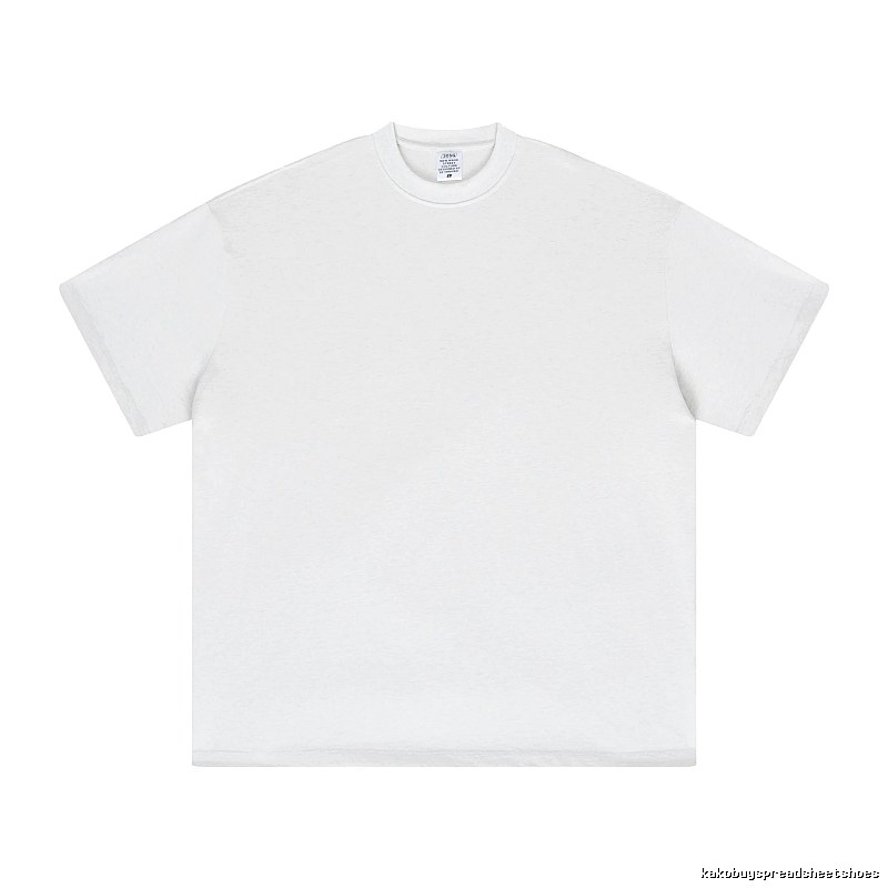 Classic Plain white T-shirt Minimal White Short for Daily Styling