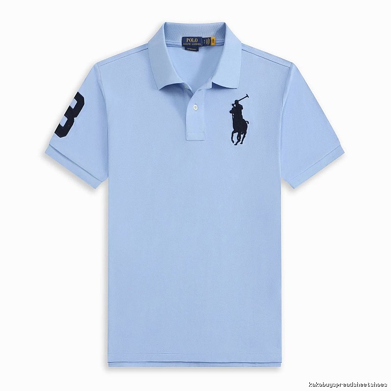 Classic Ralph Lauren Light Blue Polo Shirt