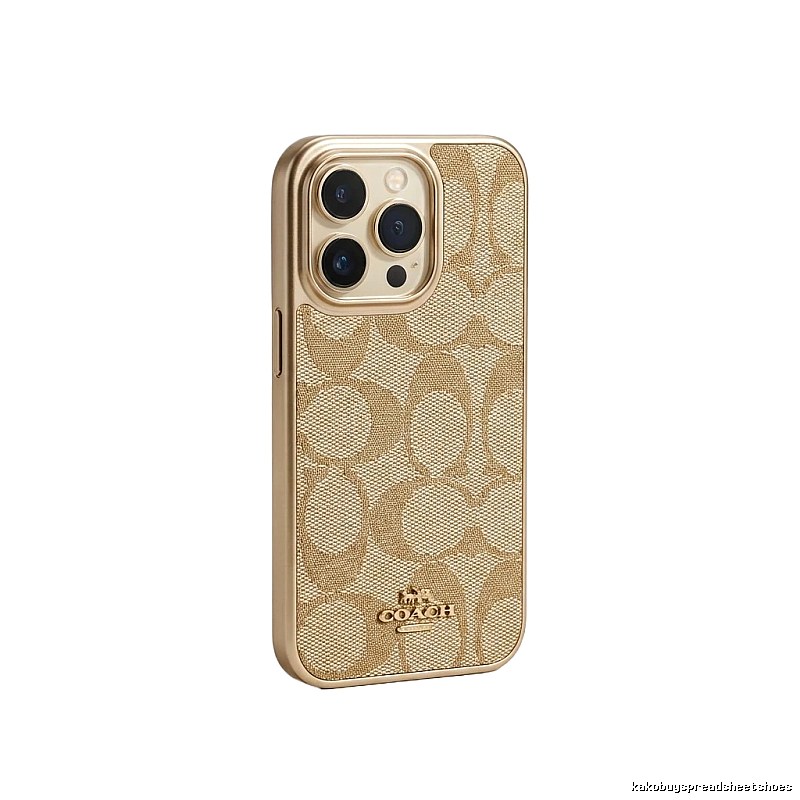 Coach monogram style iPhone case