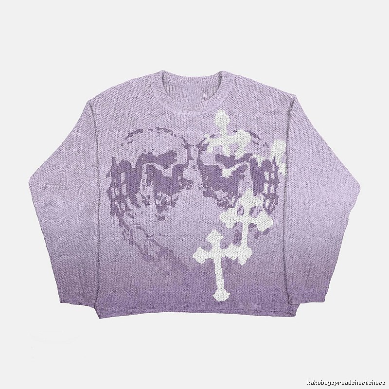 Compact Anime graphic sweater Black Knit Top for Sport-Inspired Styling