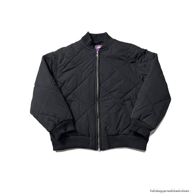 Corteiz black quilted jacket