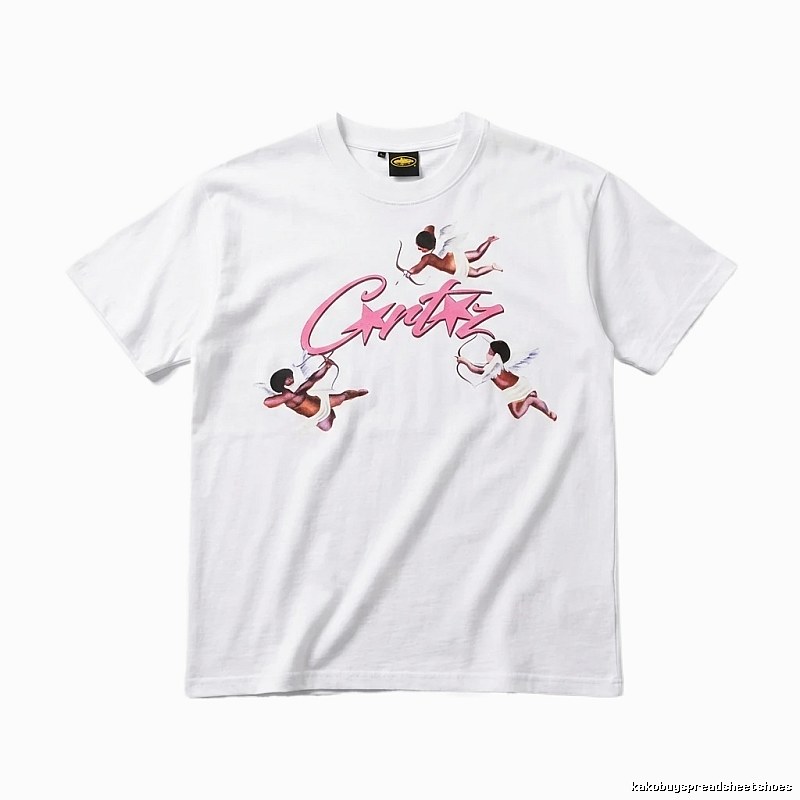 Corteiz Cupid Print White T-shirt