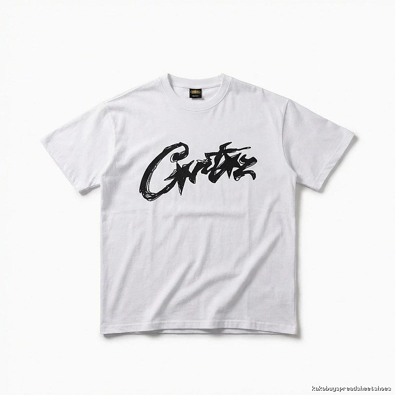 Corteiz Graffiti Style White T-shirt