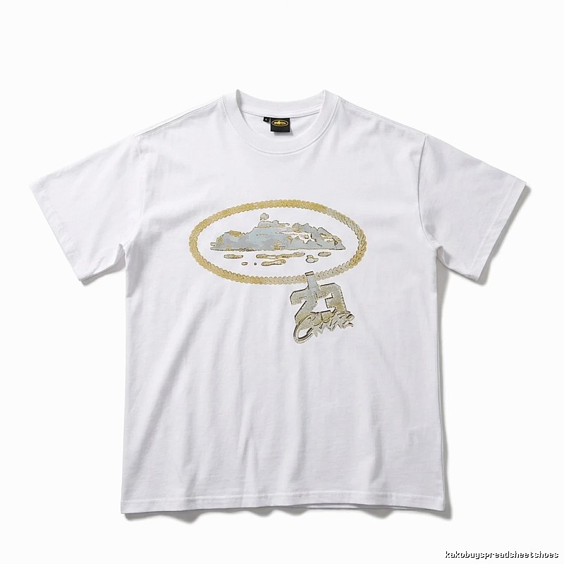 Corteiz Printed Trendy White T-shirt