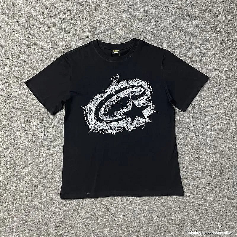 Corteiz Summer Logo T-shirt Black Corteiz with Bold Graphic
