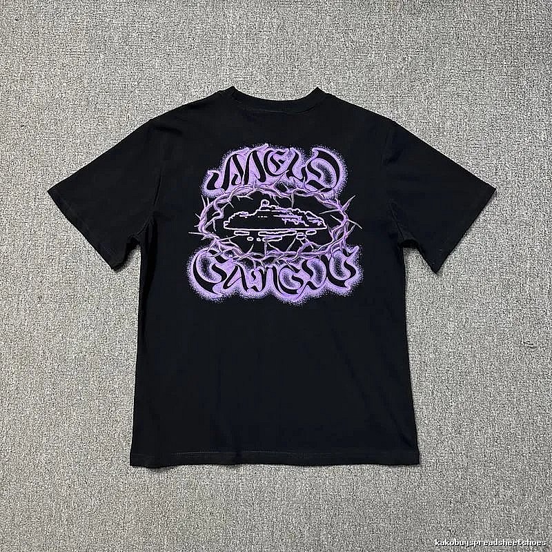 Corteiz Summer Logo T-shirt Black Corteiz with Clean Finish
