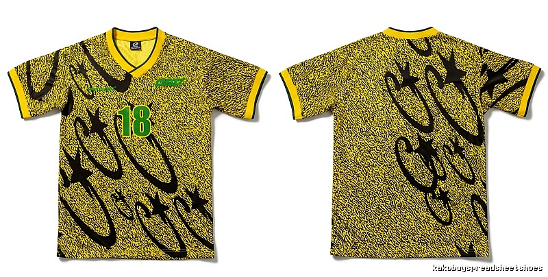 Corteiz trendy yellow jersey