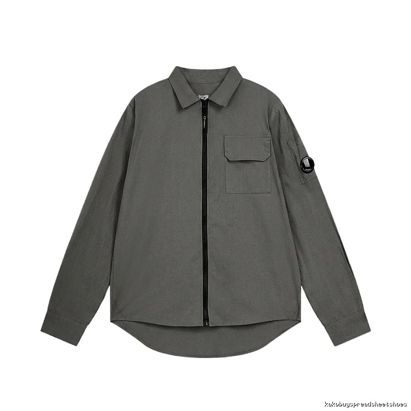 C.P. Grey Workwear Style Shirt