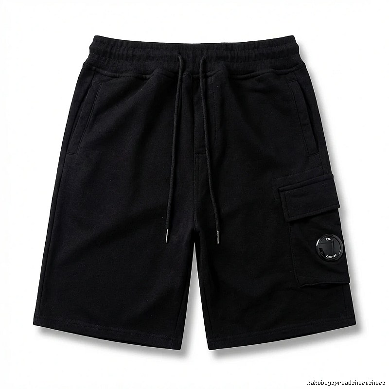 C.P. workwear style black shorts