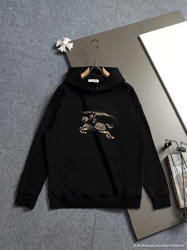 Daily Wear Burberry Hoodie Logo Detail