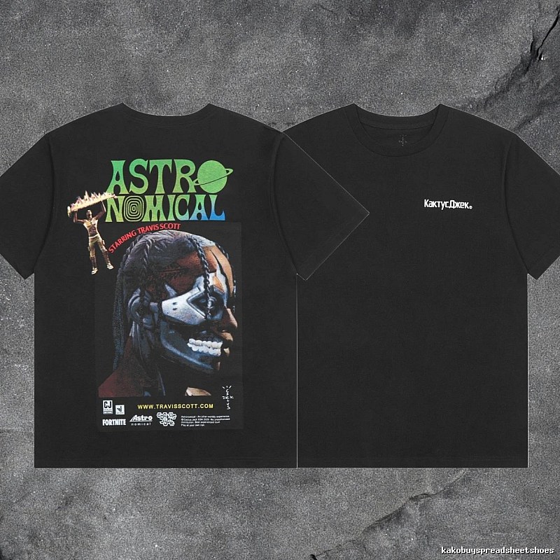 Denim Tears 2031-42 Black Graphic T-Shirt Clean Finish