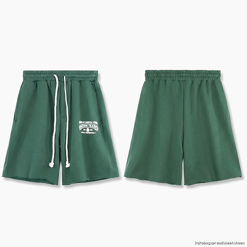 DENIM TEARS American Retro Green Shorts