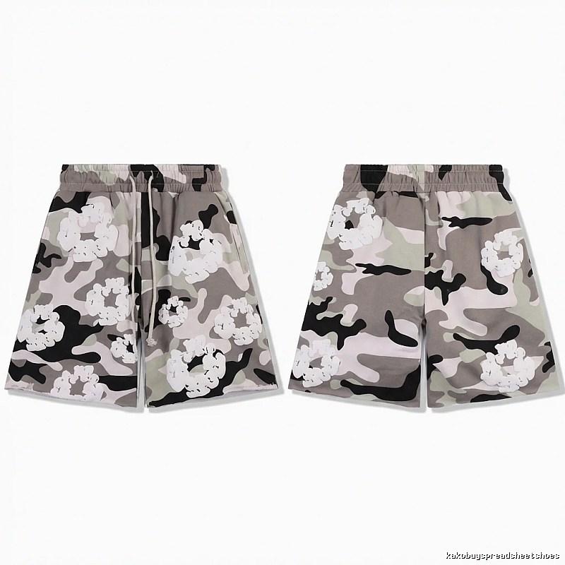DENIM TEARS Camouflage Casual Shorts