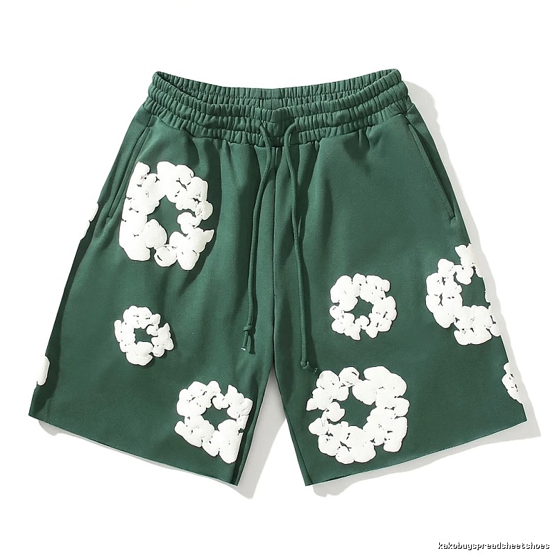 DENIM TEARS Printed Casual Shorts