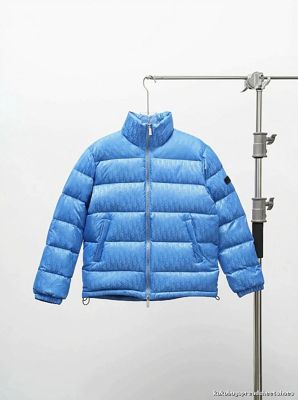Dior down jacket fashion style blue