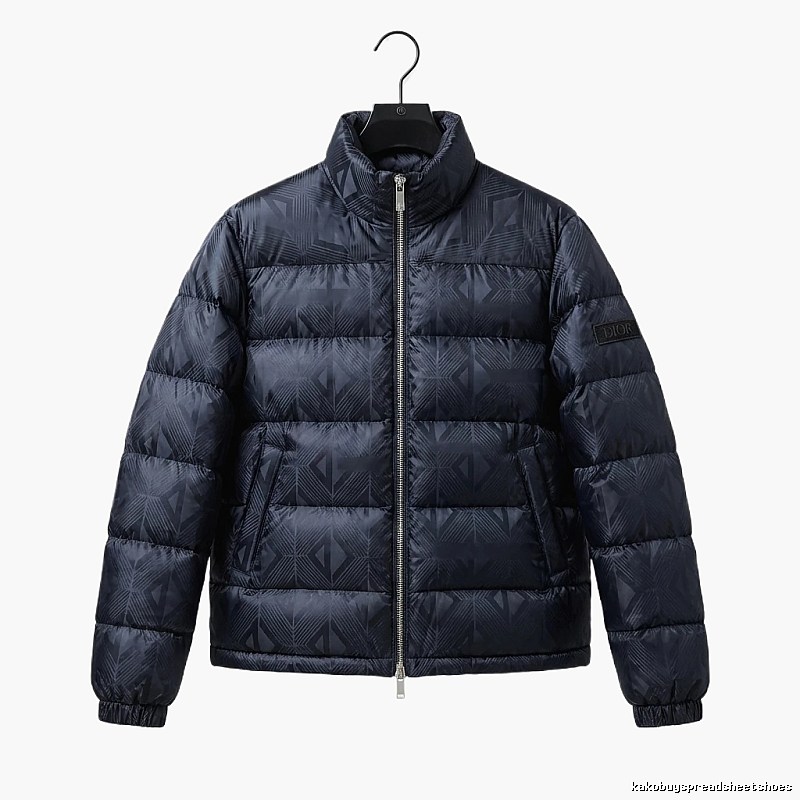 Dior quilted black down jacket
