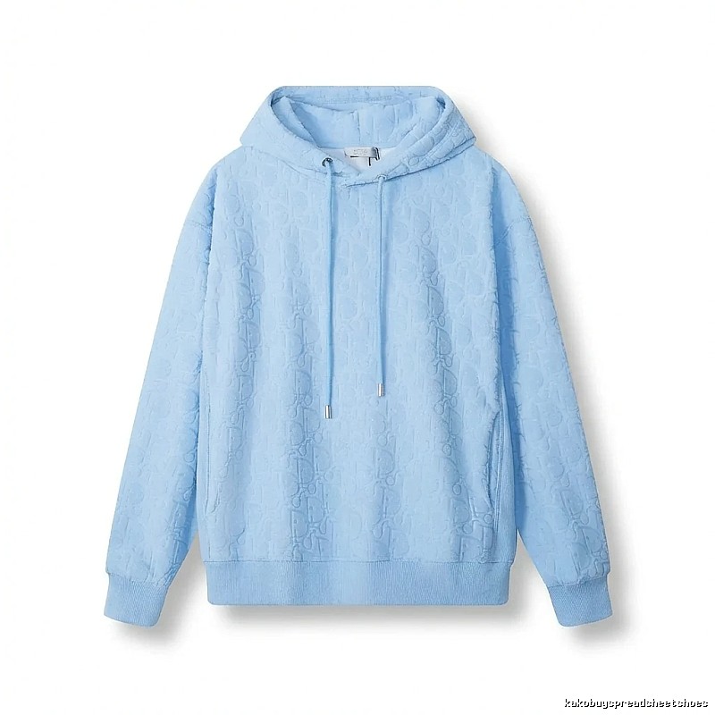 Dior's classic light blue hoodie
