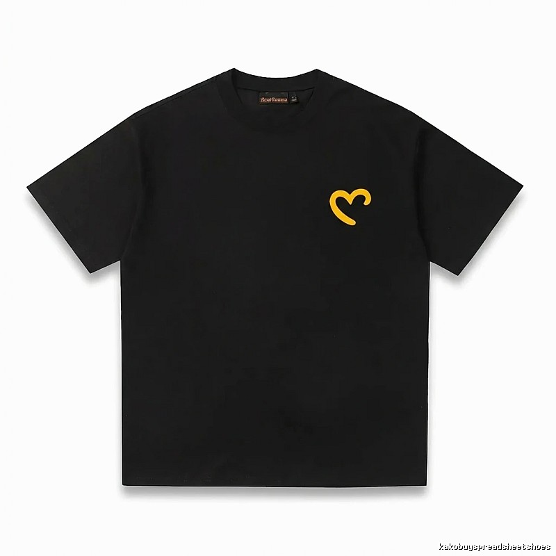 DREW Basic Style Simple Black T-shirt