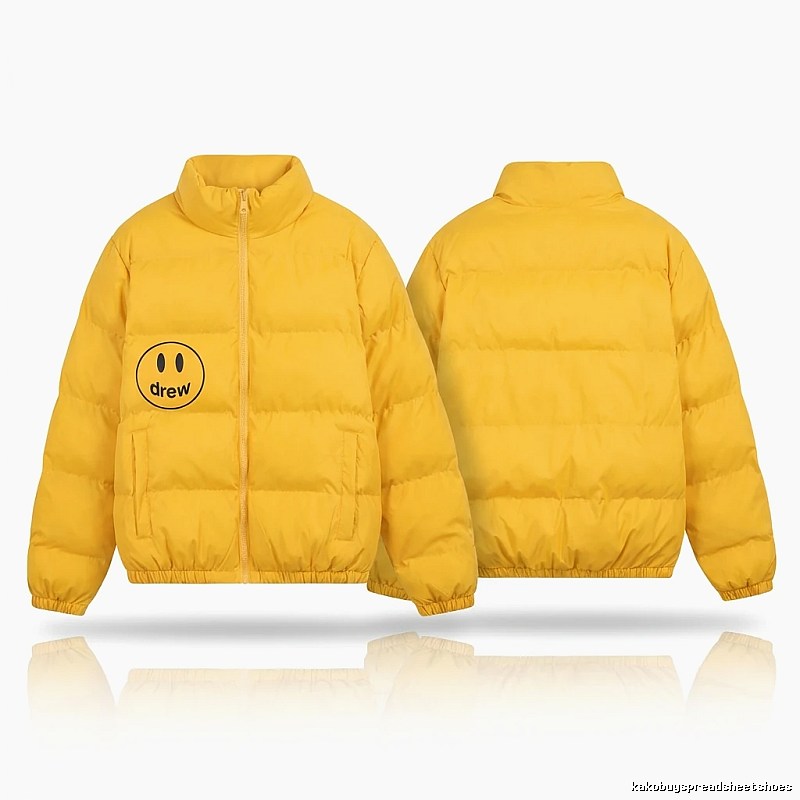 DREW Smiley Casual Style Yellow Coat