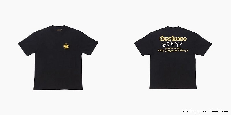 DrewHouse Tokyo Limited Street Style Black T-Shirt