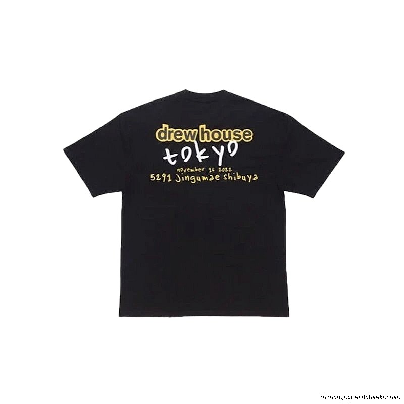DrewHouse Tokyo Limited Street Style Black T-Shirt