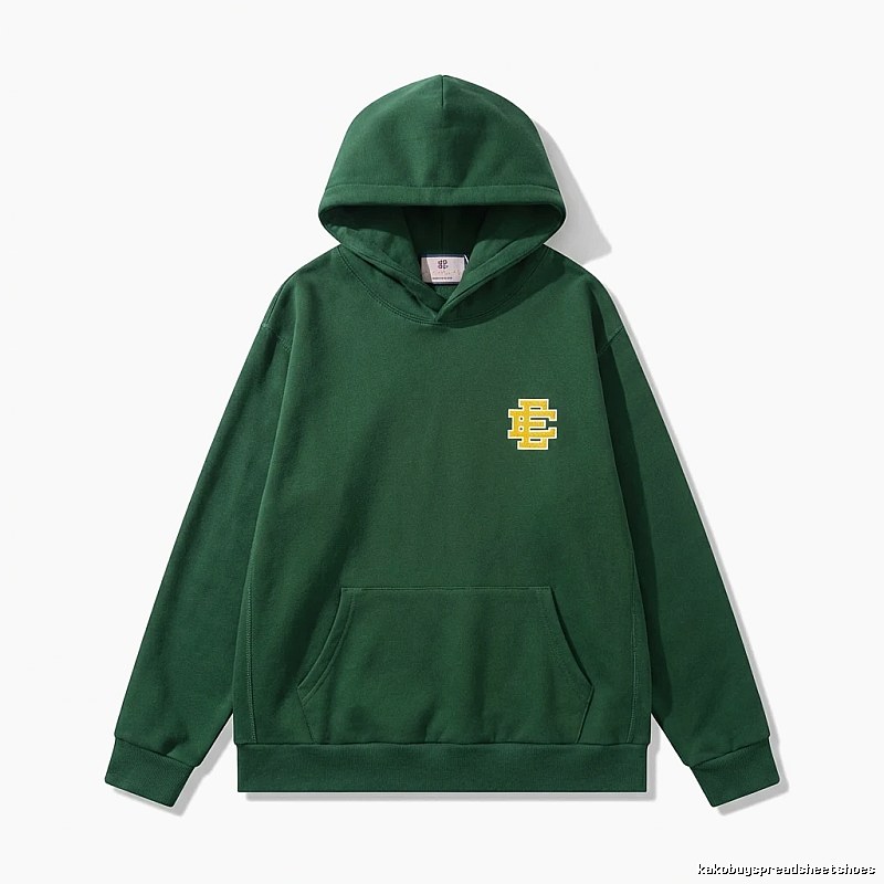 Eric Emanuel American retro green sweatshirt