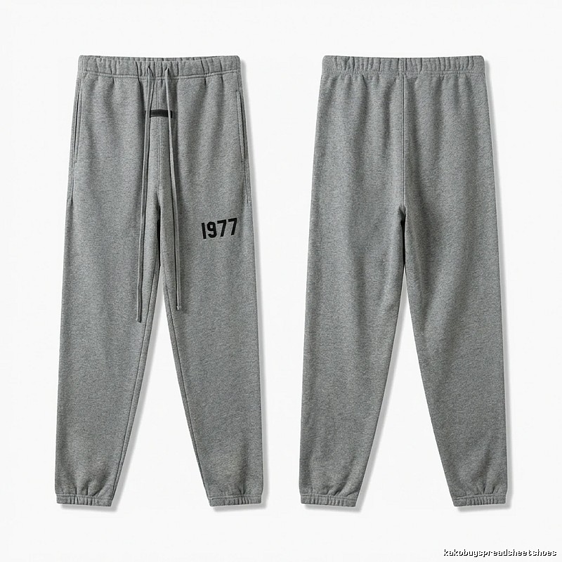 ESSENTIALS 1977 Casual Grey Sweatpants