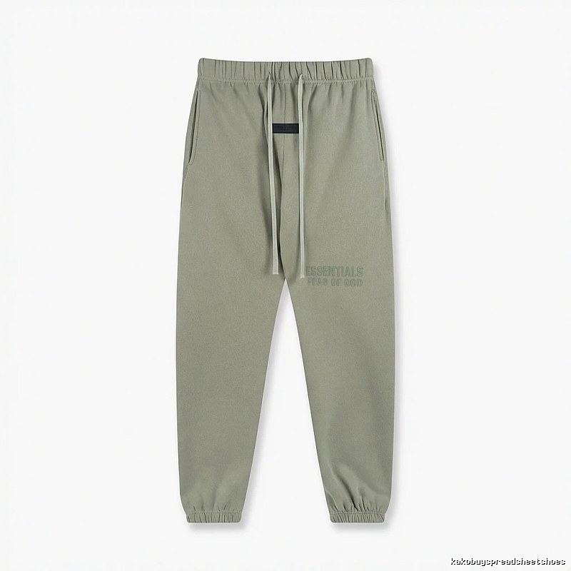 ESSENTIALS Basic Casual Khaki Pants