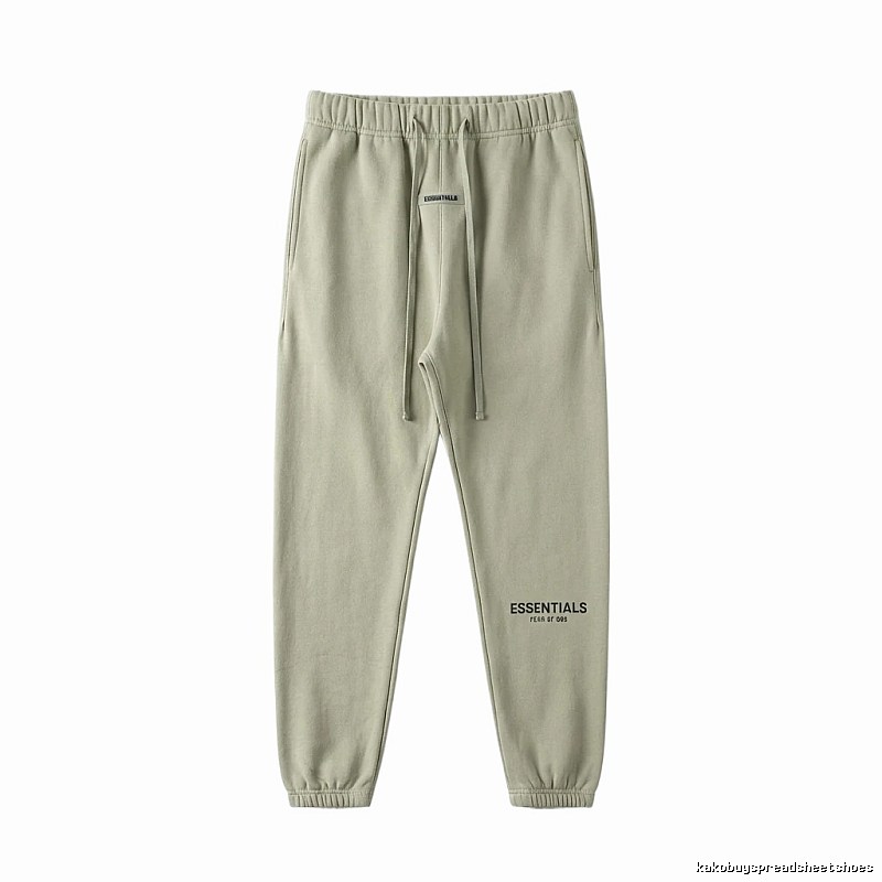 ESSENTIALS Basic Casual Khaki Pants