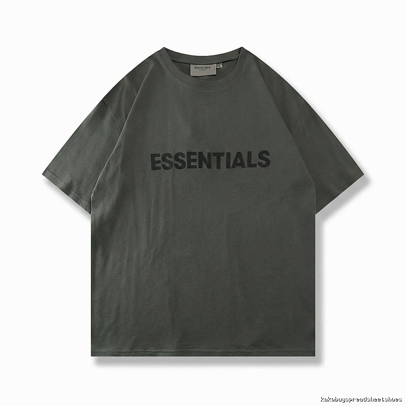 ESSENTIALS Basic Dark Grey T-shirt