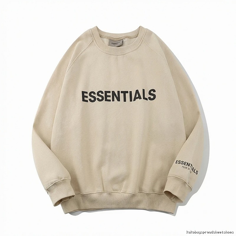 ESSENTIALS Basic Off-white Sweatshirt